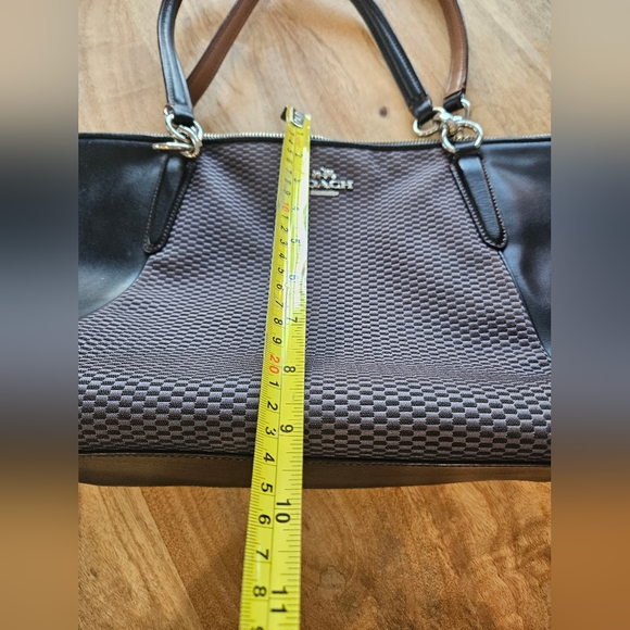 Coach Black and Brown Women's Tote Bag - Picture 15 of 16
